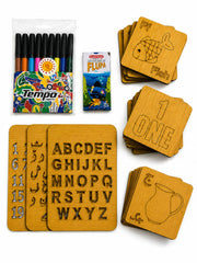 Premium 6-in-1 Educational Learning Kit for Kids